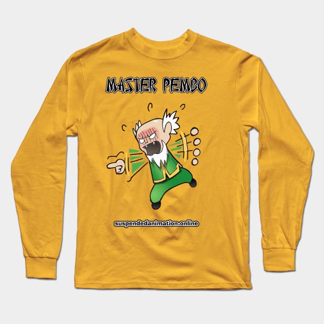 Master Pembo - Angry Chibi Long Sleeve T-Shirt by tyrone_22